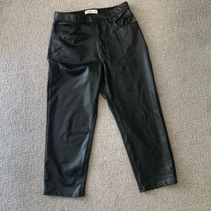 Abercrombie Leather Pants